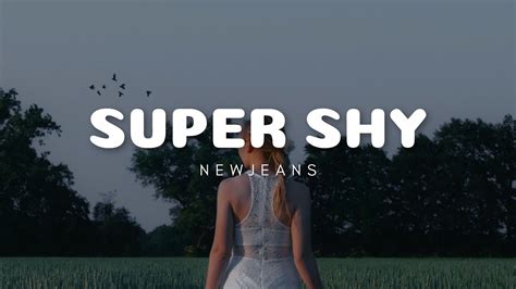 newjeans super shy lyrics english